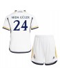 Real Madrid Arda Guler #24 Domácí dres pro děti 2023-24 Krátký Rukáv (+ trenýrky)